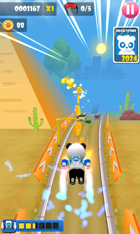 اسکرین شات 7 بازی Panda Run