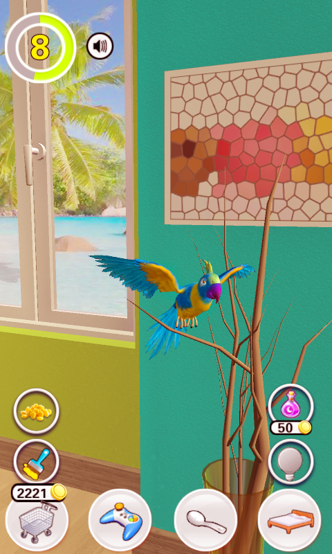 اسکرین شات 6 برنامه My Talking Parrot
