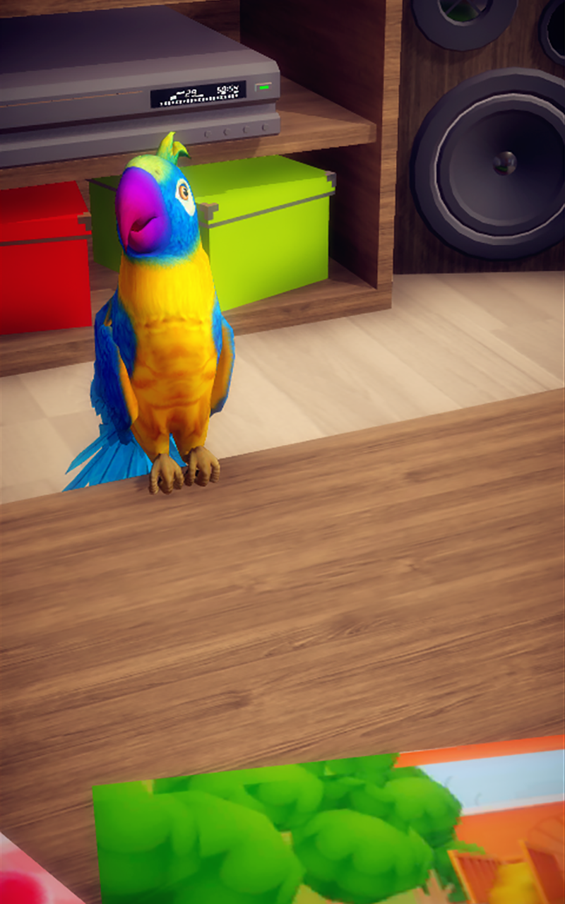 اسکرین شات 1 برنامه My Talking Parrot