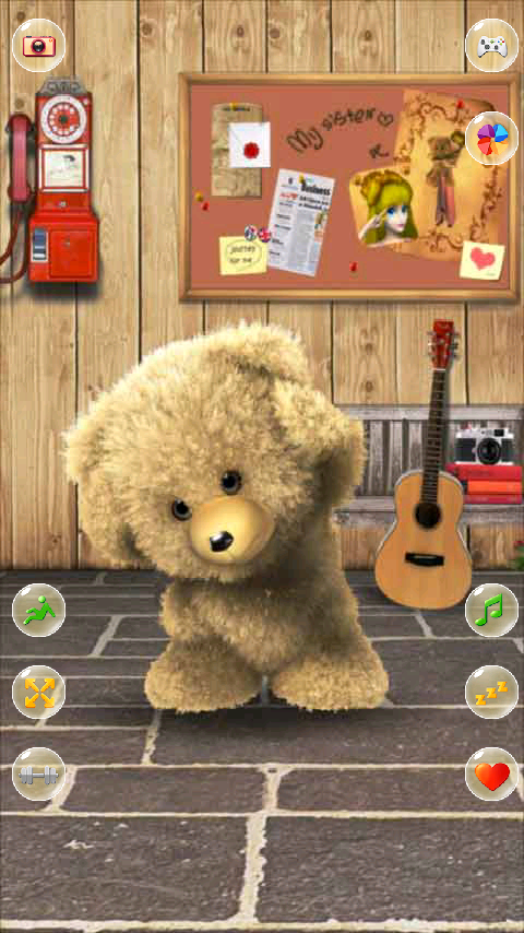 اسکرین شات 5 بازی Talking Teddy Bear