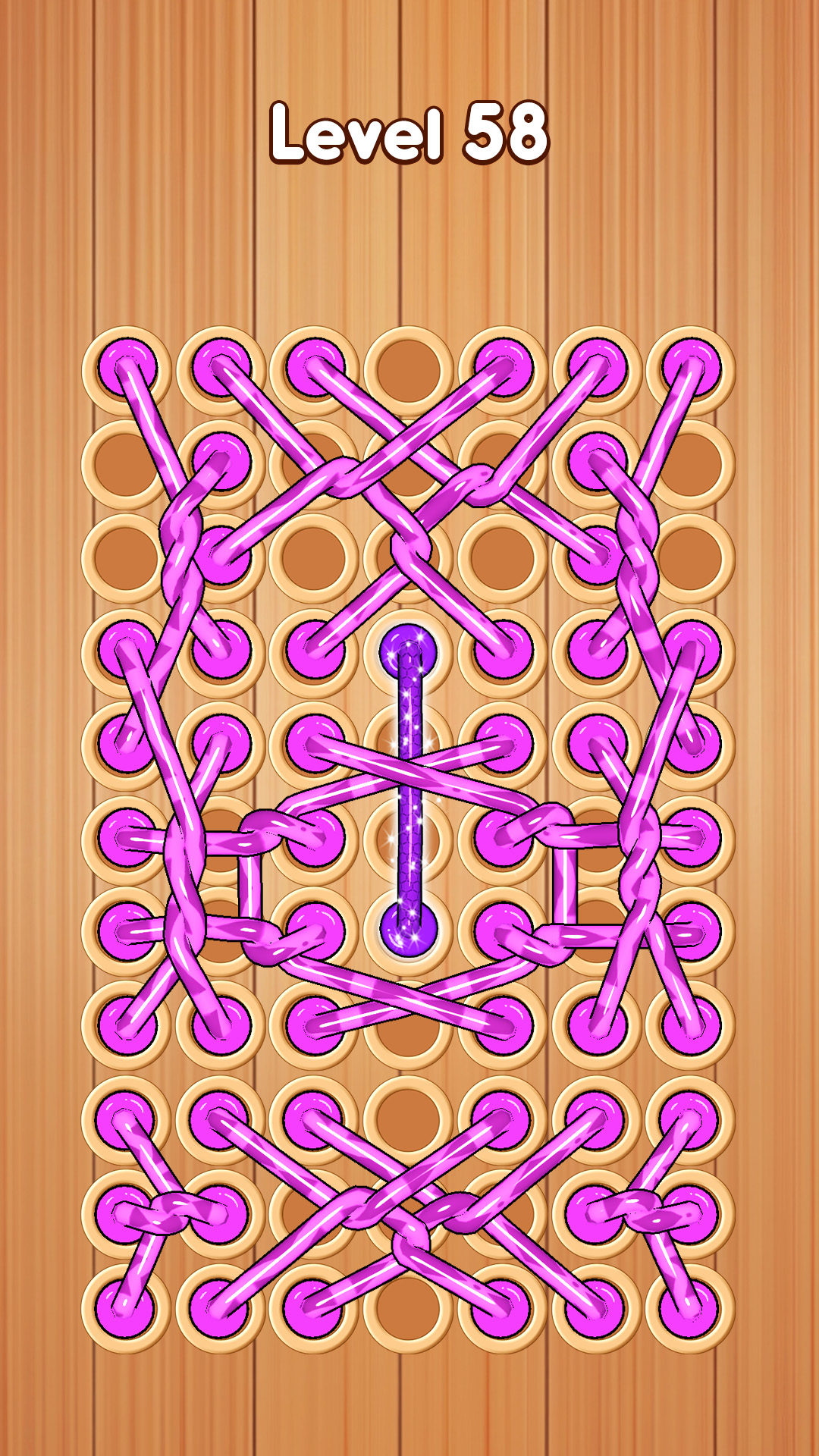 اسکرین شات 2 بازی Woody Untangle Rope 3D Puzzle