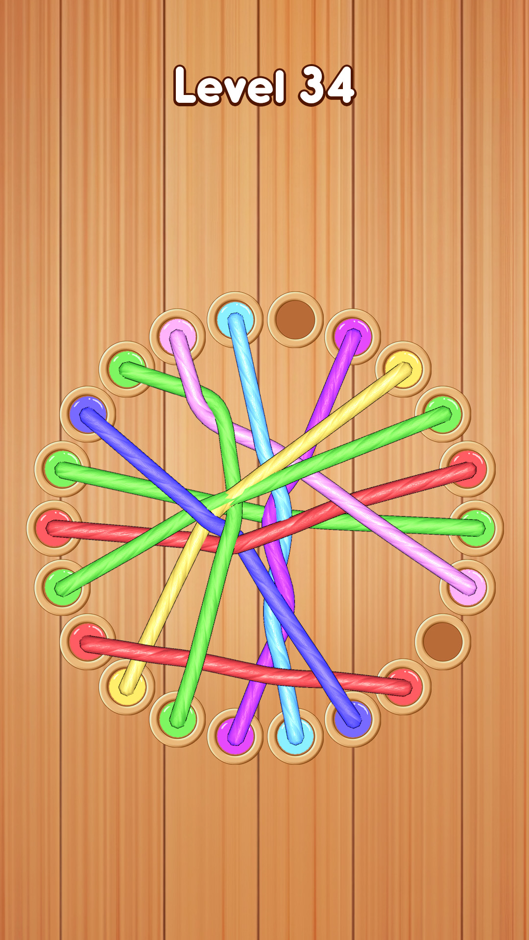 اسکرین شات 1 بازی Woody Untangle Rope 3D Puzzle