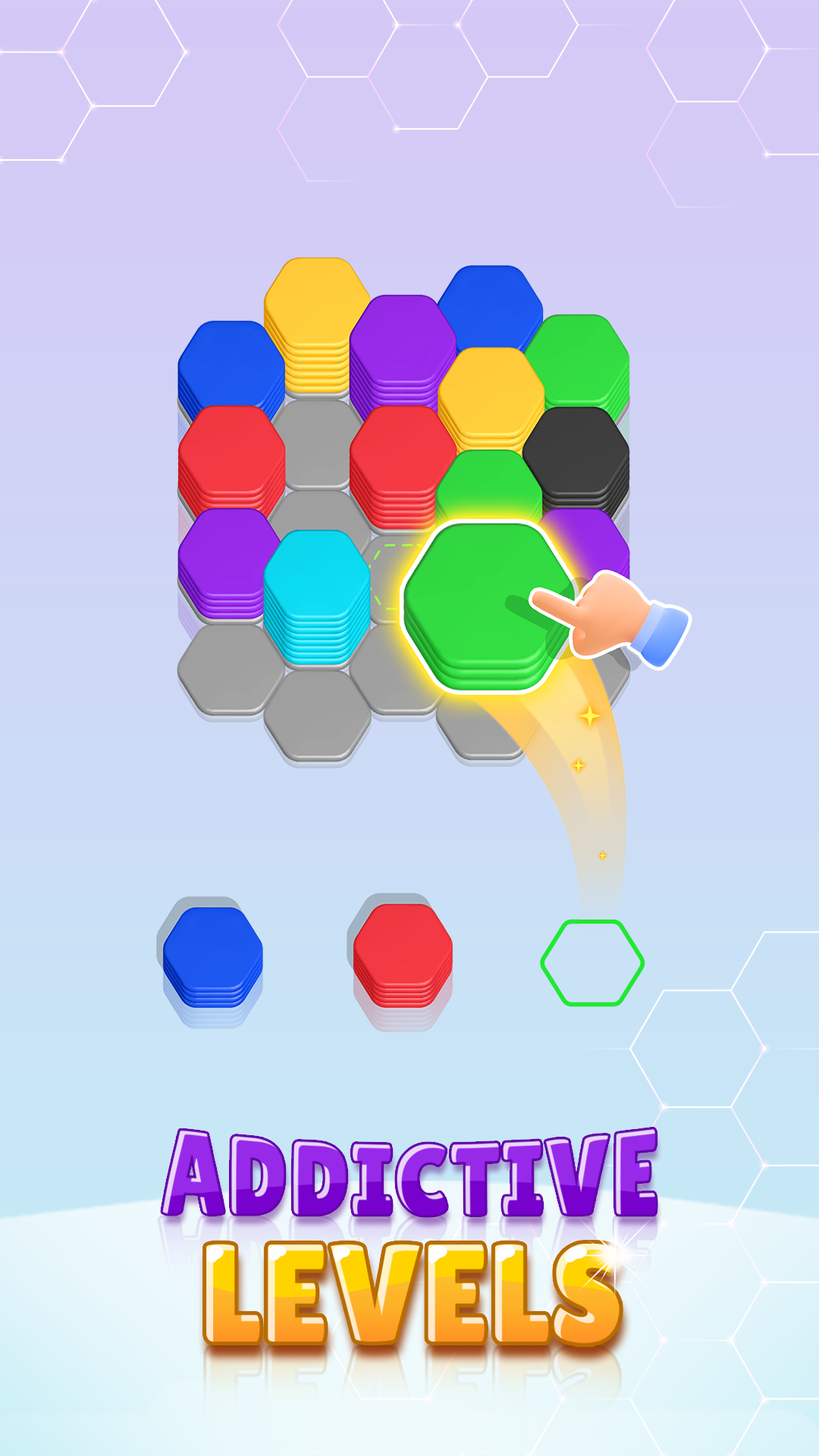 اسکرین شات 1 بازی Royal Hexa - Color Sort Puzzle