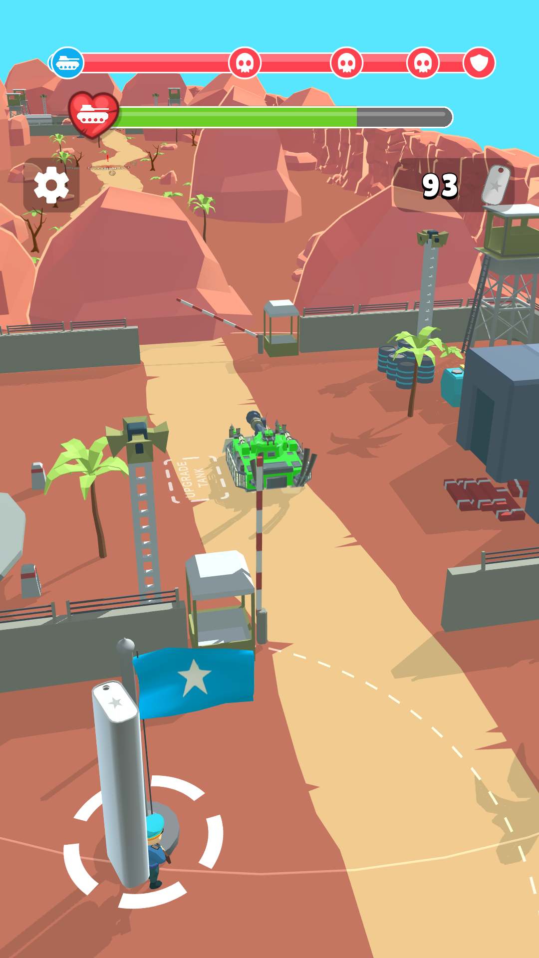 اسکرین شات 5 بازی Tank Commander 3D: Army Rush!