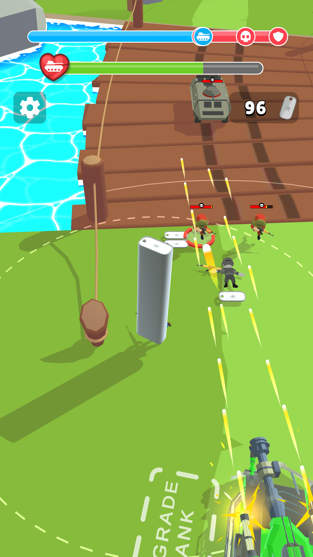 اسکرین شات 3 بازی Tank Commander 3D: Army Rush!