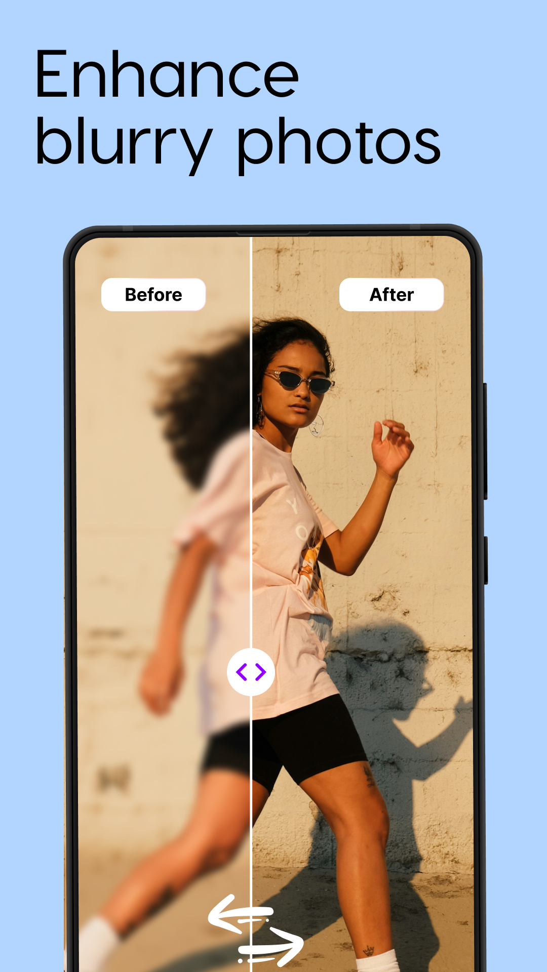 اسکرین شات 2 برنامه PhotoBoost - AI Photo Enhancer