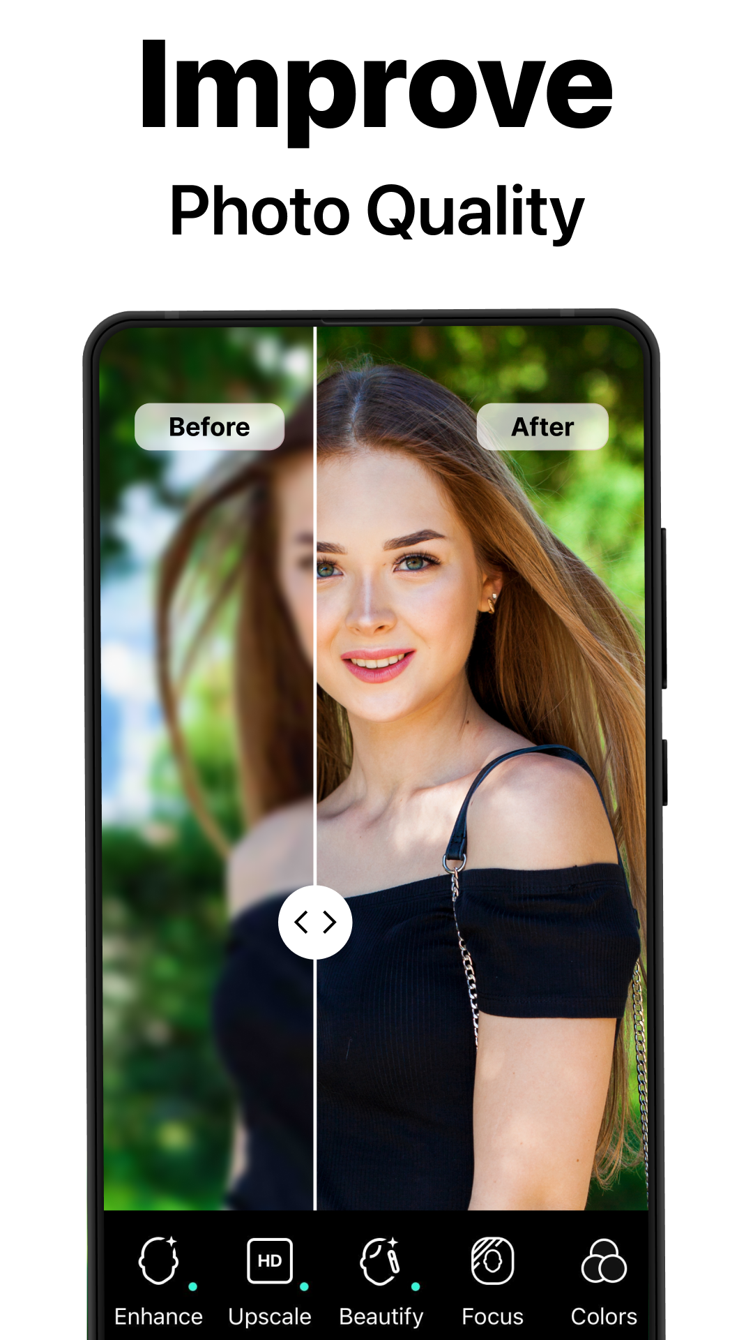 اسکرین شات 4 برنامه PhotoBoost - AI Photo Enhancer