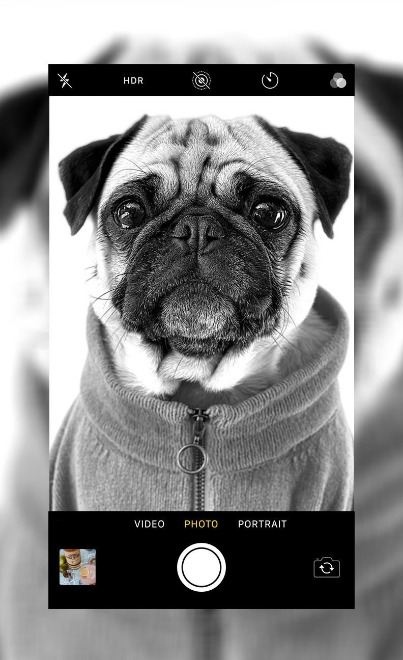 اسکرین شات 2 برنامه Selfie Camera iphone 15