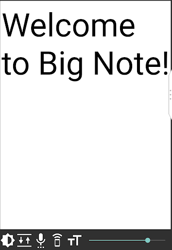 اسکرین شات 2 برنامه Big Note