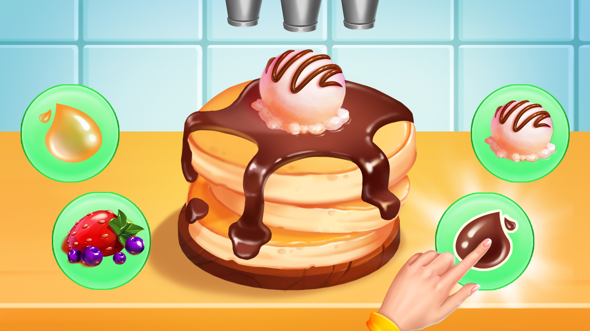 اسکرین شات 1 بازی Tasty World: Cafe diner dash
