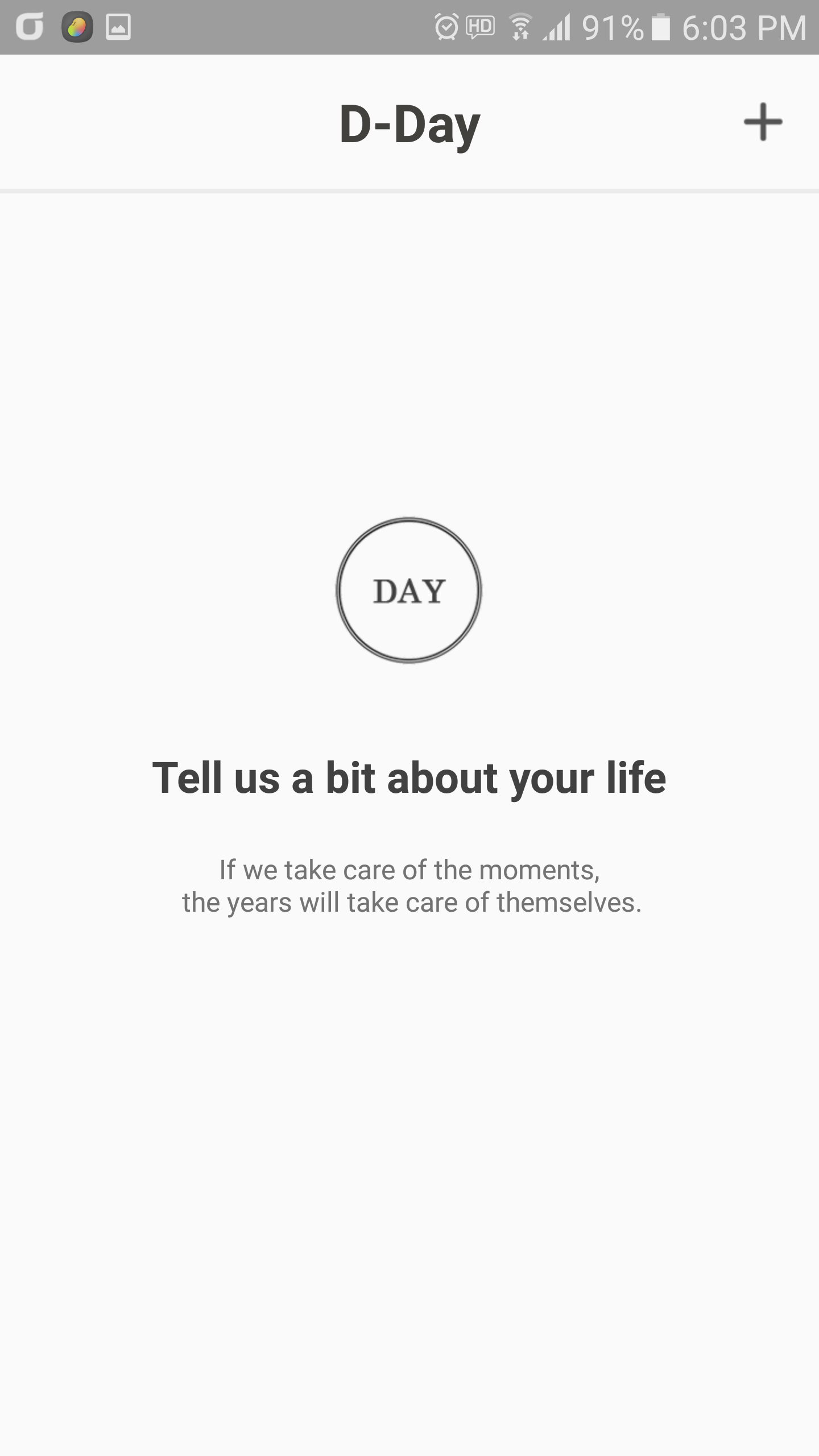 اسکرین شات 2 برنامه D-day Counter widget