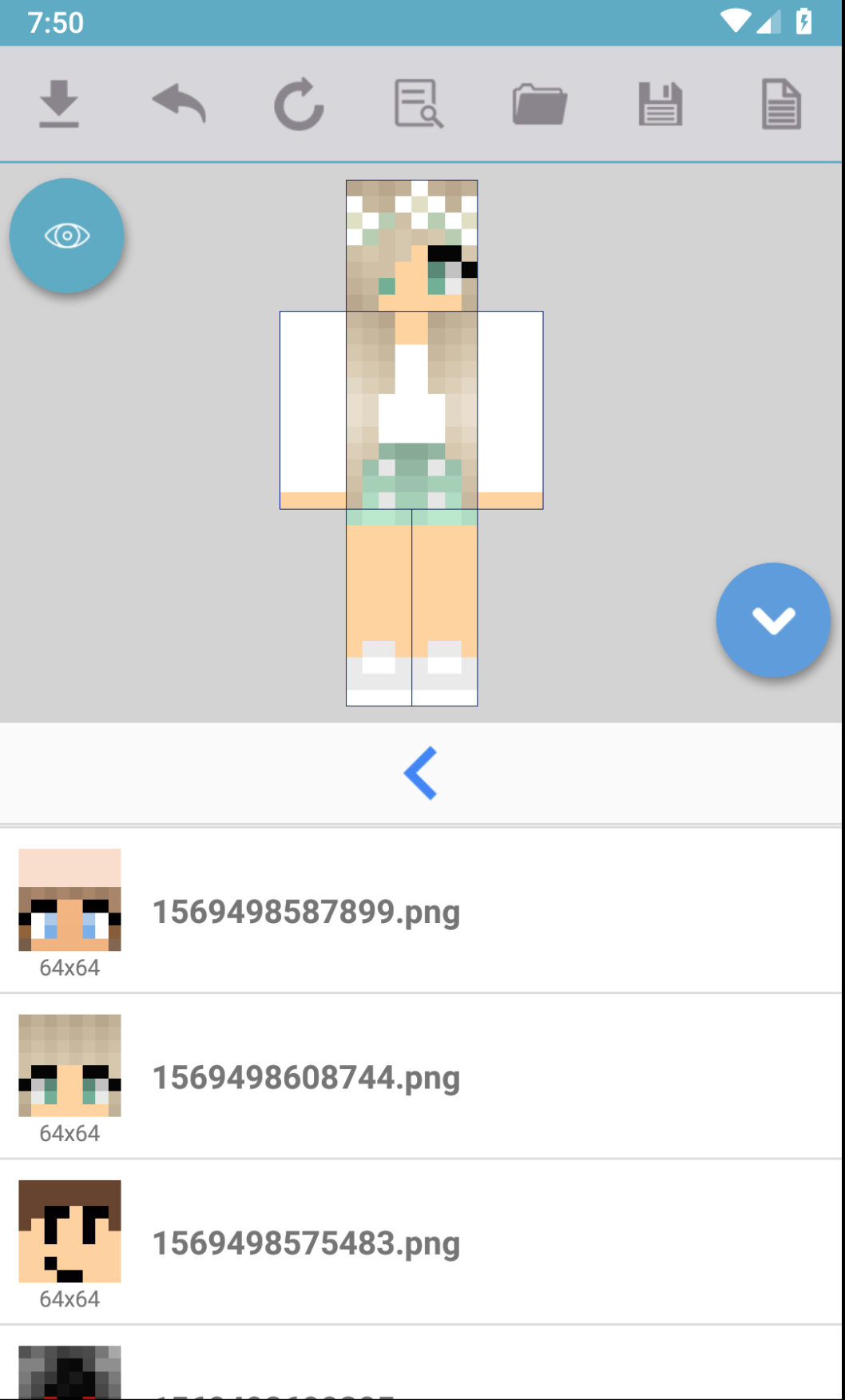 اسکرین شات 6 برنامه MC Skin Factory for Minecraft
