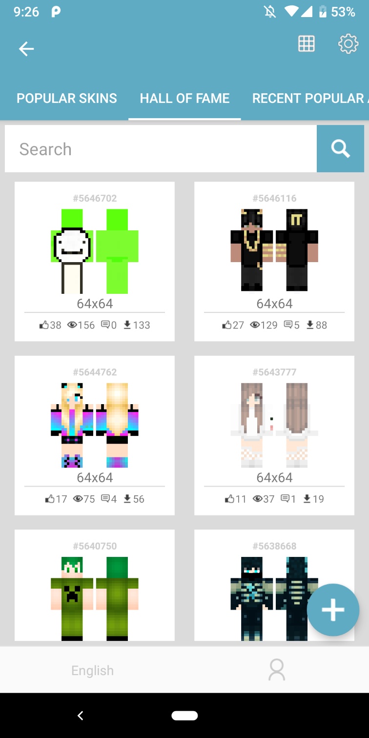 اسکرین شات 4 برنامه MC Skin Factory for Minecraft