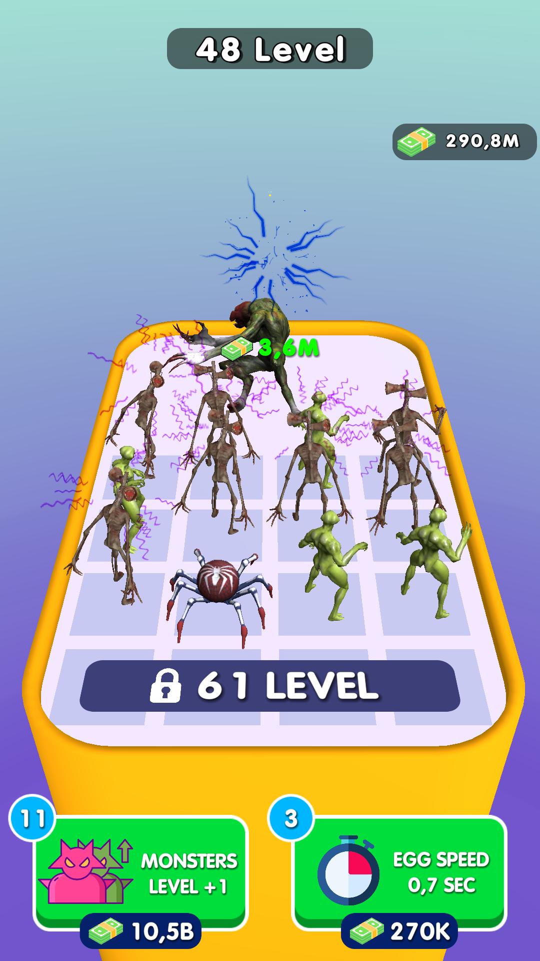 اسکرین شات 7 بازی Monsters Idle Merge