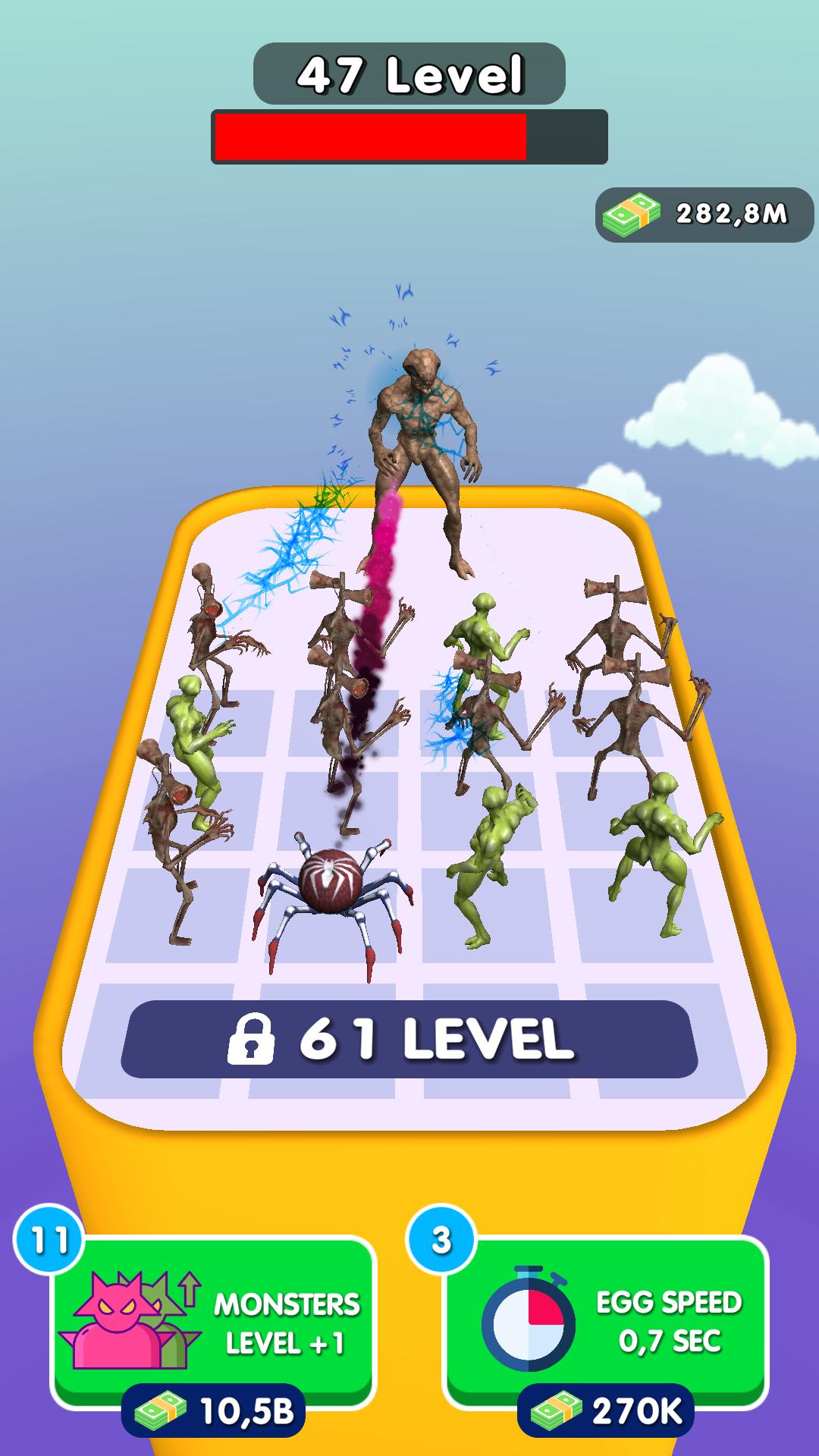 اسکرین شات 5 بازی Monsters Idle Merge