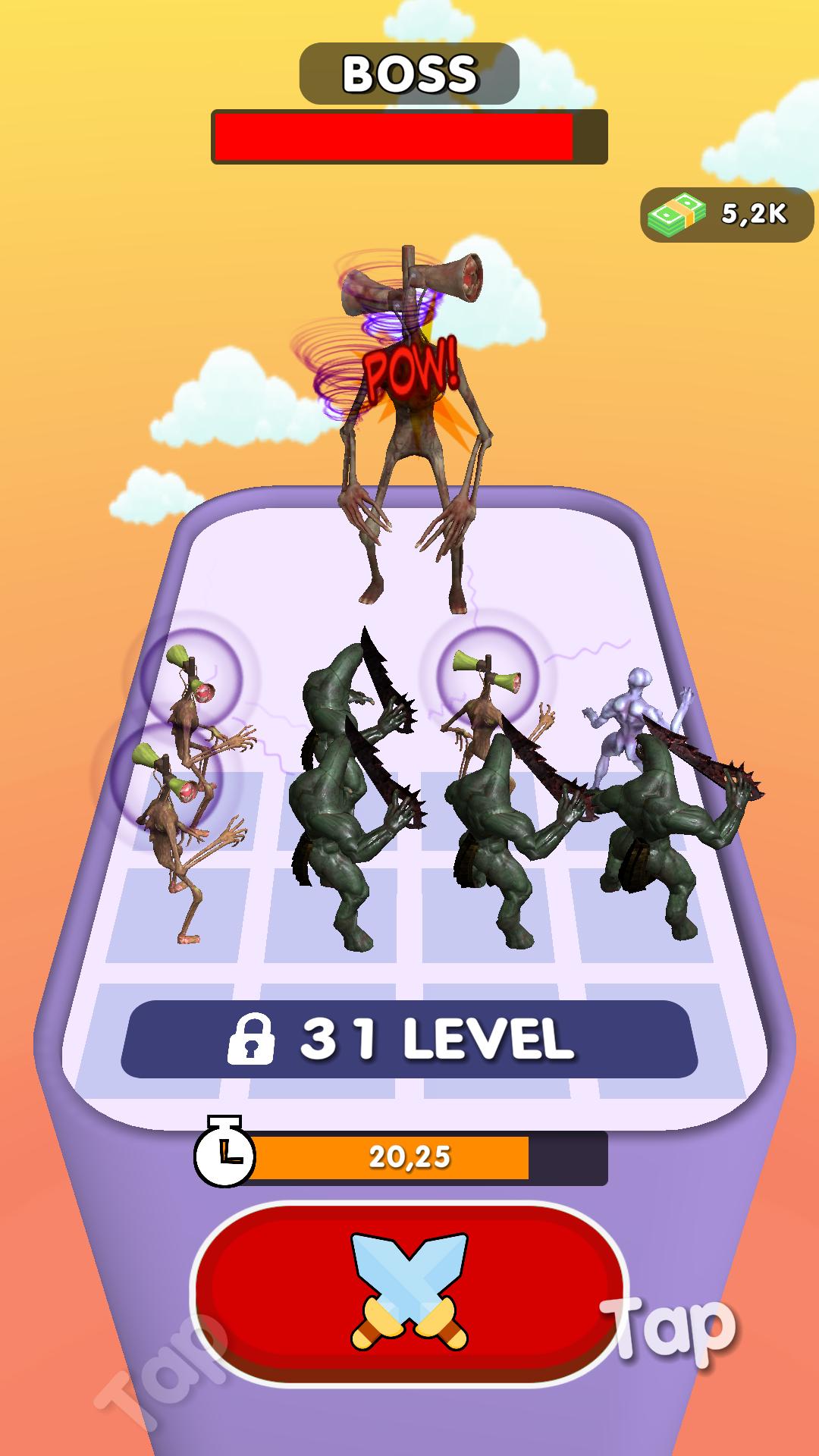 اسکرین شات 2 بازی Monsters Idle Merge