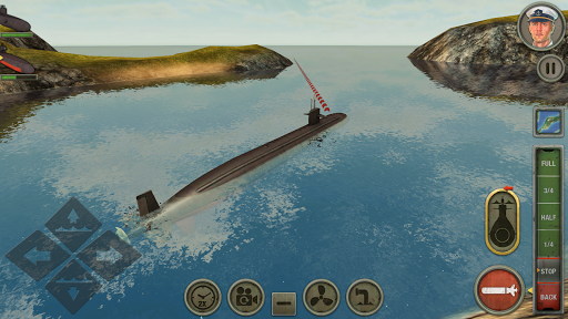 اسکرین شات 4 بازی Enemy Waters : Submarine and Warship battles