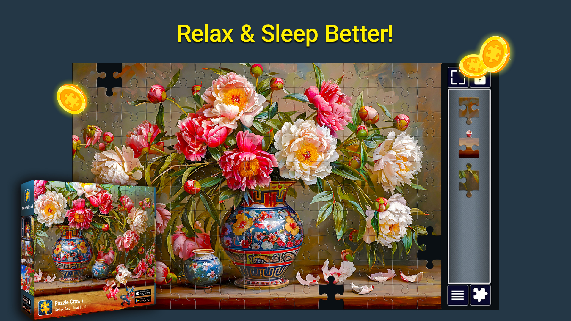 اسکرین شات 6 بازی Jigsaw Puzzles Crown: HD Games