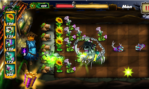 اسکرین شات 2 بازی Angry Plants Defense