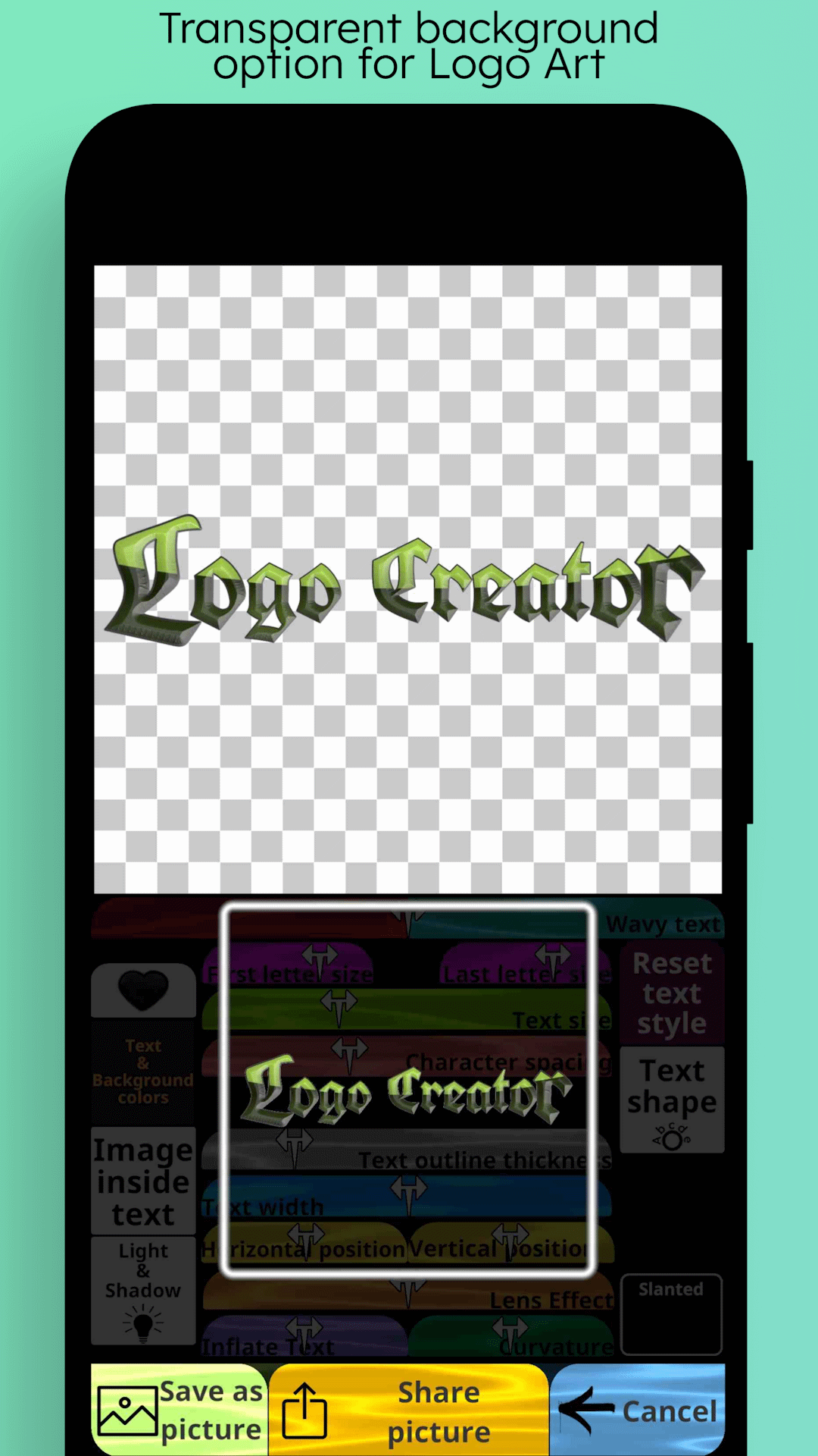 اسکرین شات 3 برنامه Fonts - Lettering Font Design