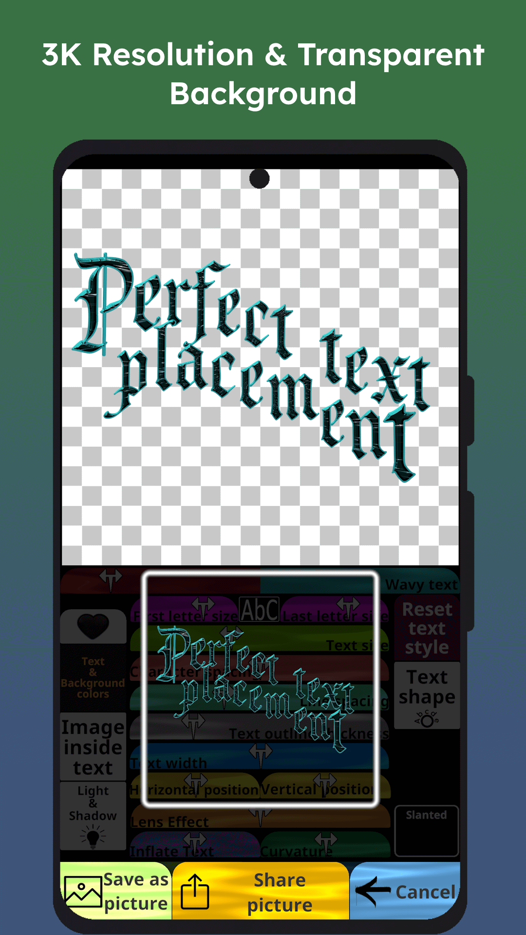 اسکرین شات 3 برنامه Fonts - Logo Maker