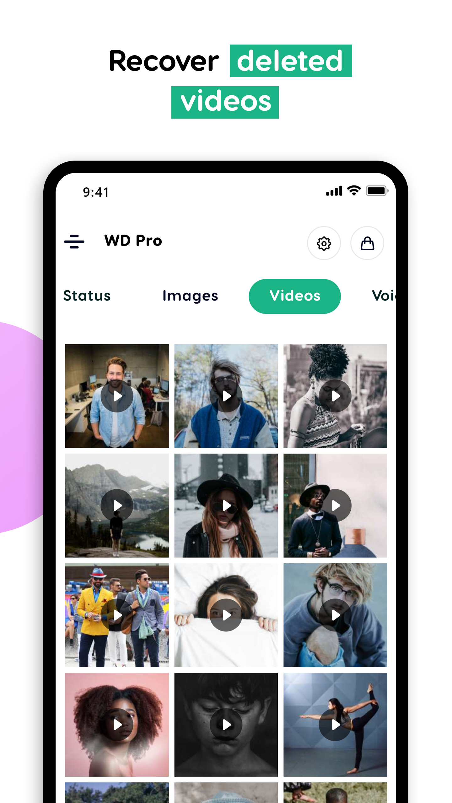 اسکرین شات 3 برنامه WD PRO: Recover Messages
