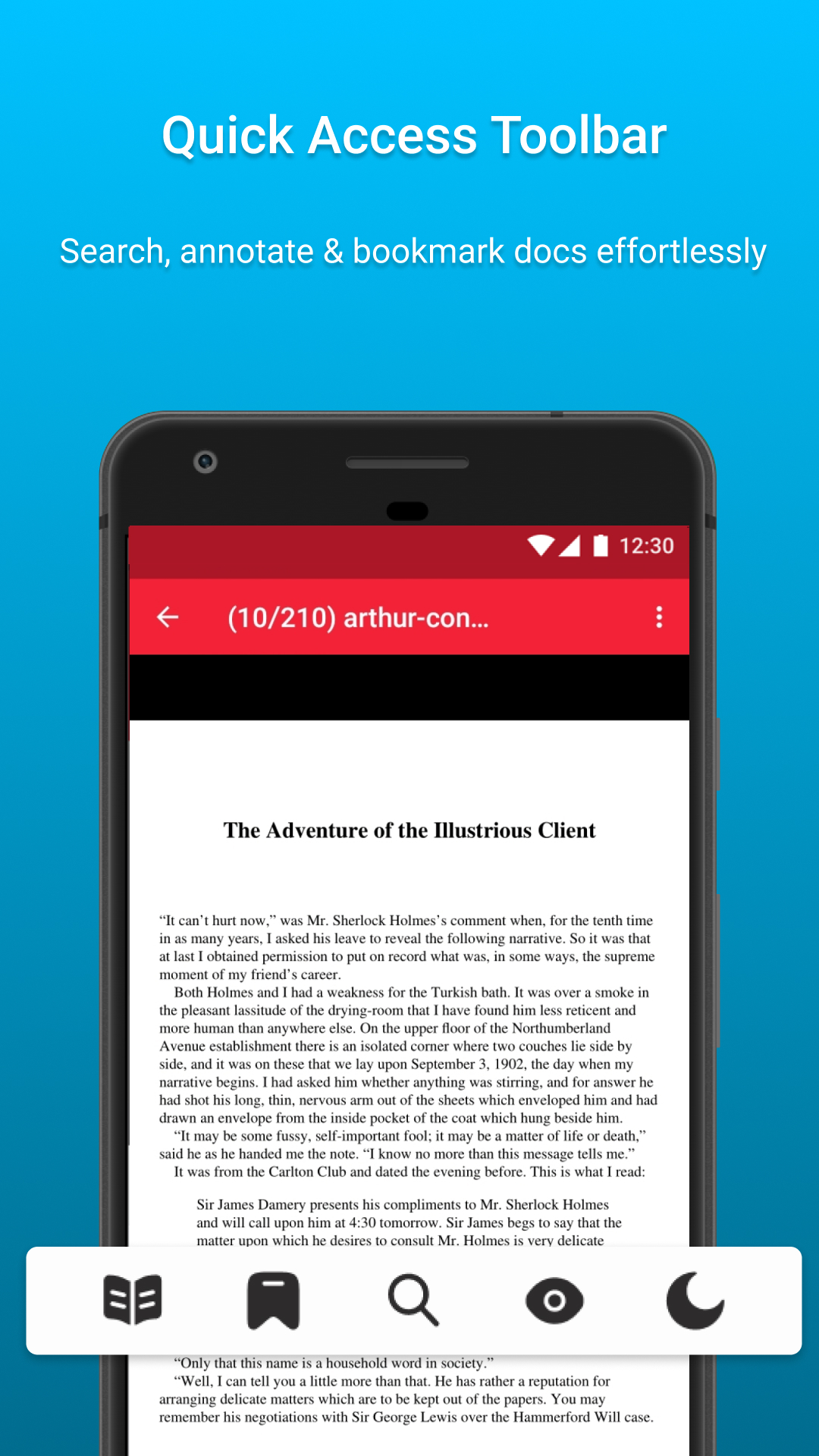 اسکرین شات 4 برنامه PDF Viewer & Book Reader