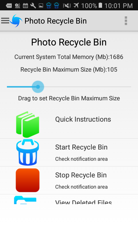 اسکرین شات 3 برنامه Restore Data Recover Files