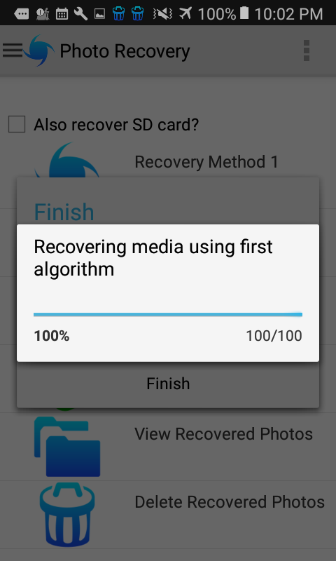 اسکرین شات 8 برنامه Restore Data Recover Files