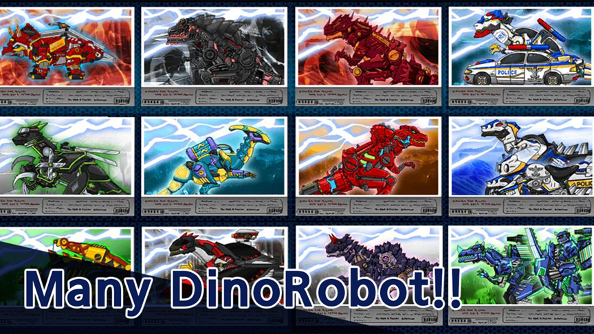 اسکرین شات 1 بازی DinoRobot Infinity : Dinosaur
