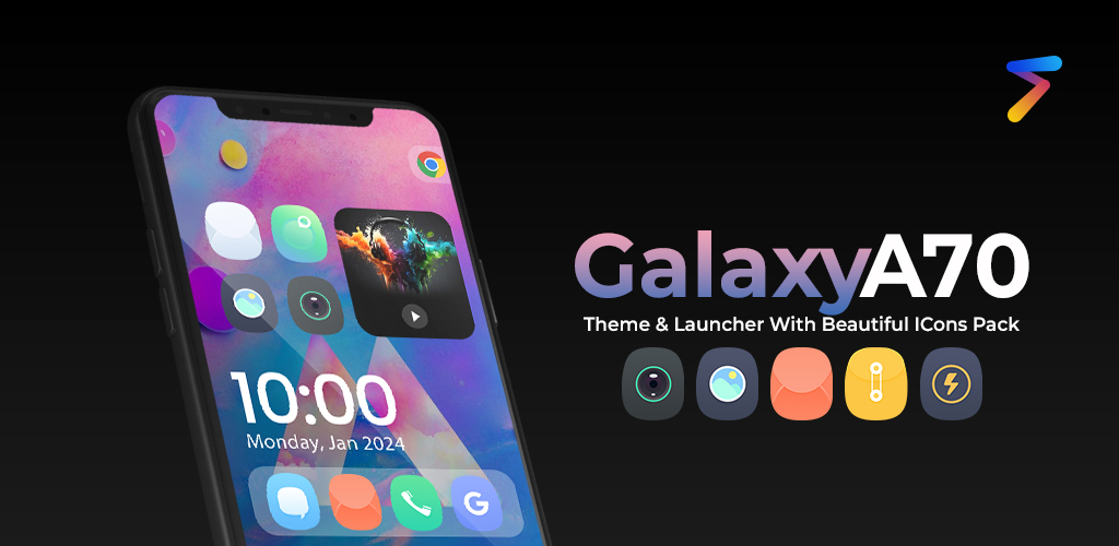 اسکرین شات 2 برنامه Them for Samsung Galaxy A70