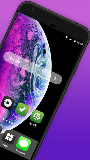 اسکرین شات 2 برنامه Theme for IPHONE XS MAX