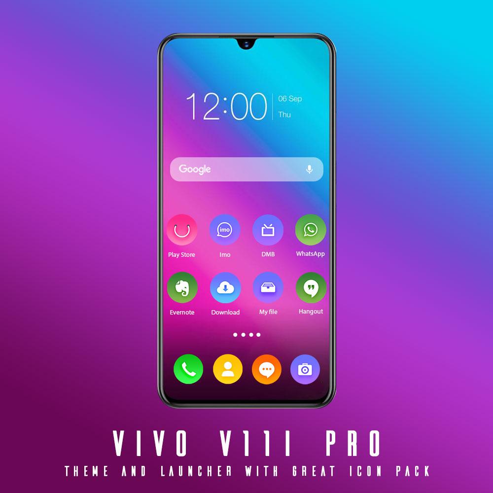 اسکرین شات 1 برنامه Theme for Vivoo v11 pro