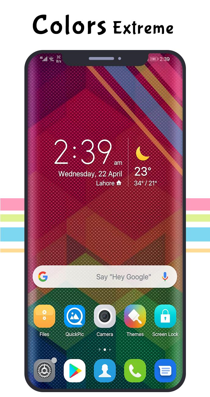 اسکرین شات 2 برنامه Color Extreme Theme for Huawei