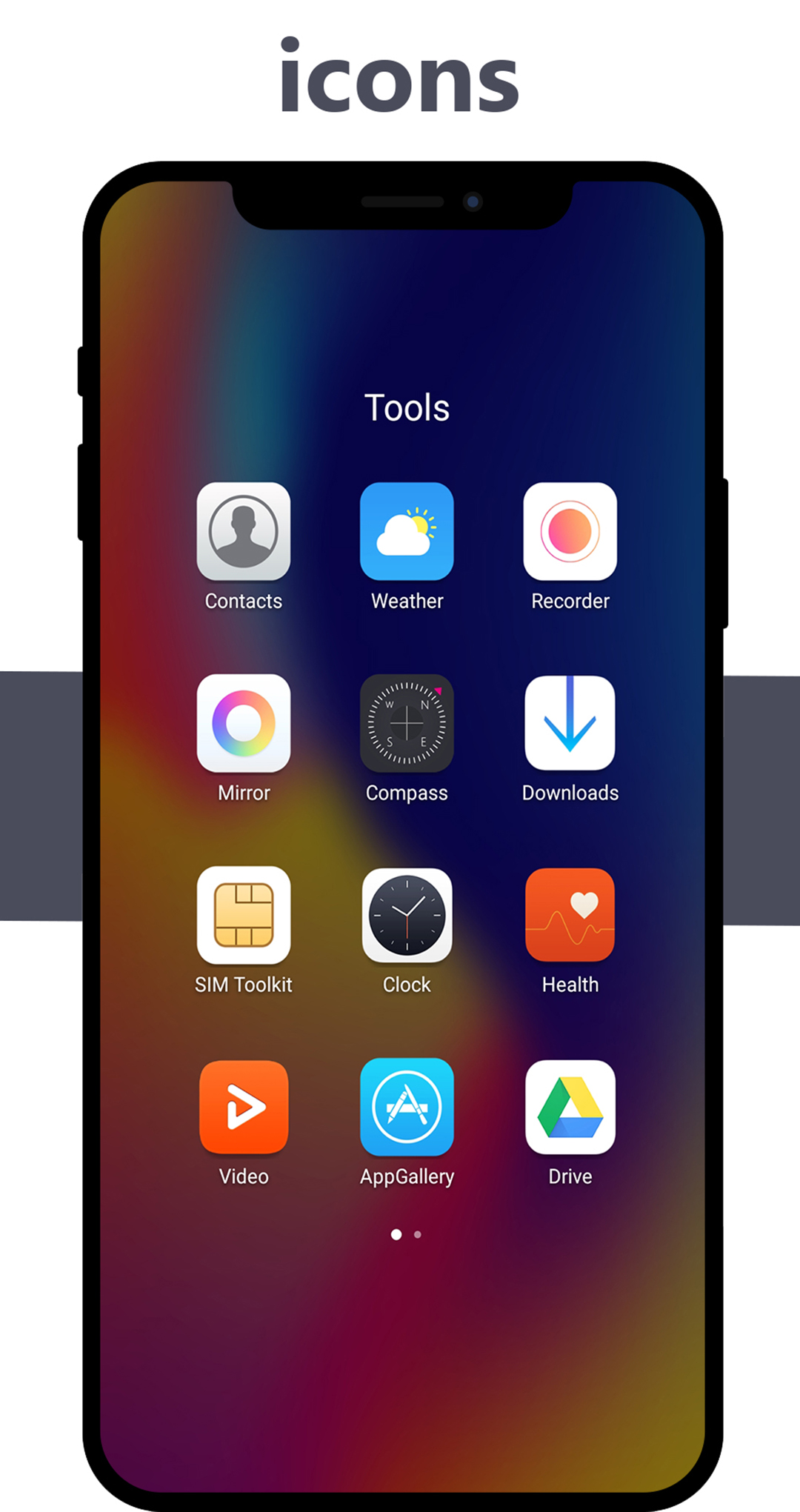 اسکرین شات 5 برنامه X Theme Manager for Huawei