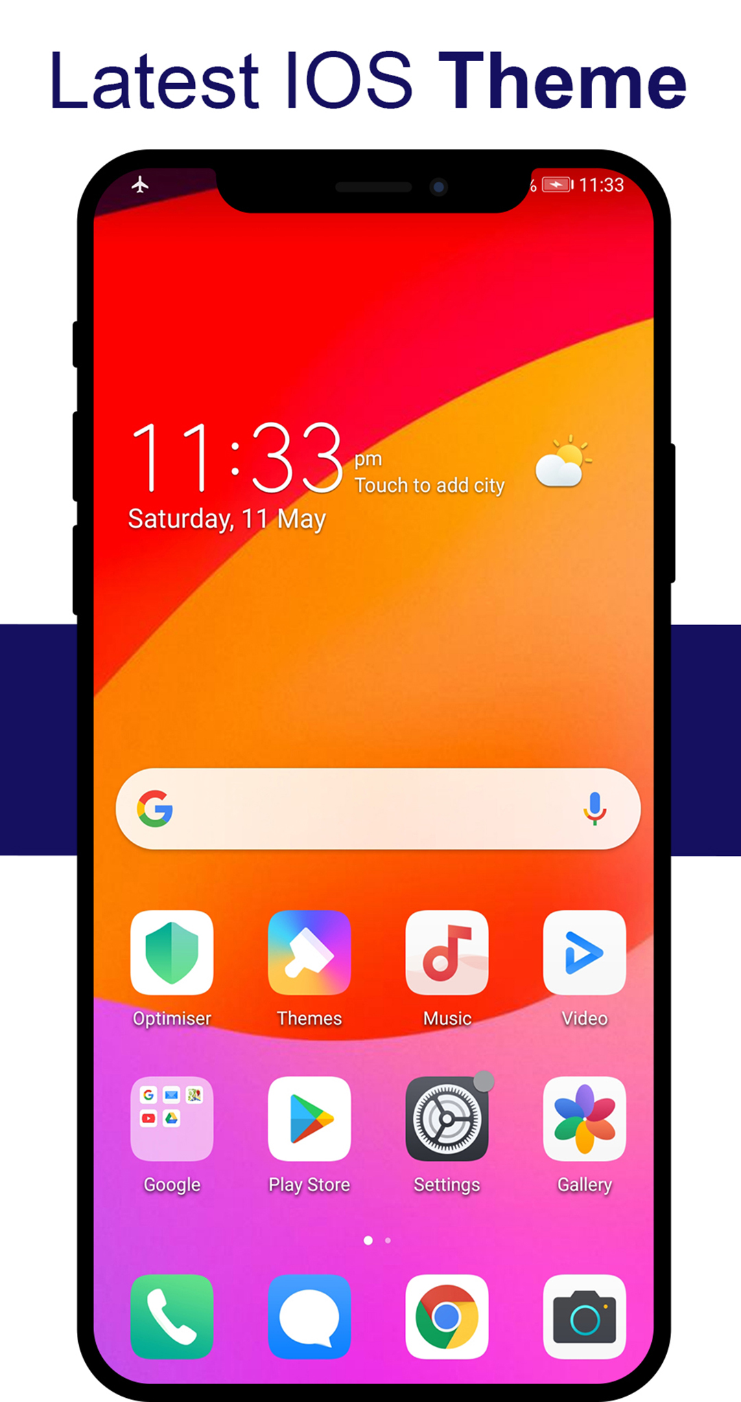 اسکرین شات 2 برنامه OS 26 Theme for Huawei