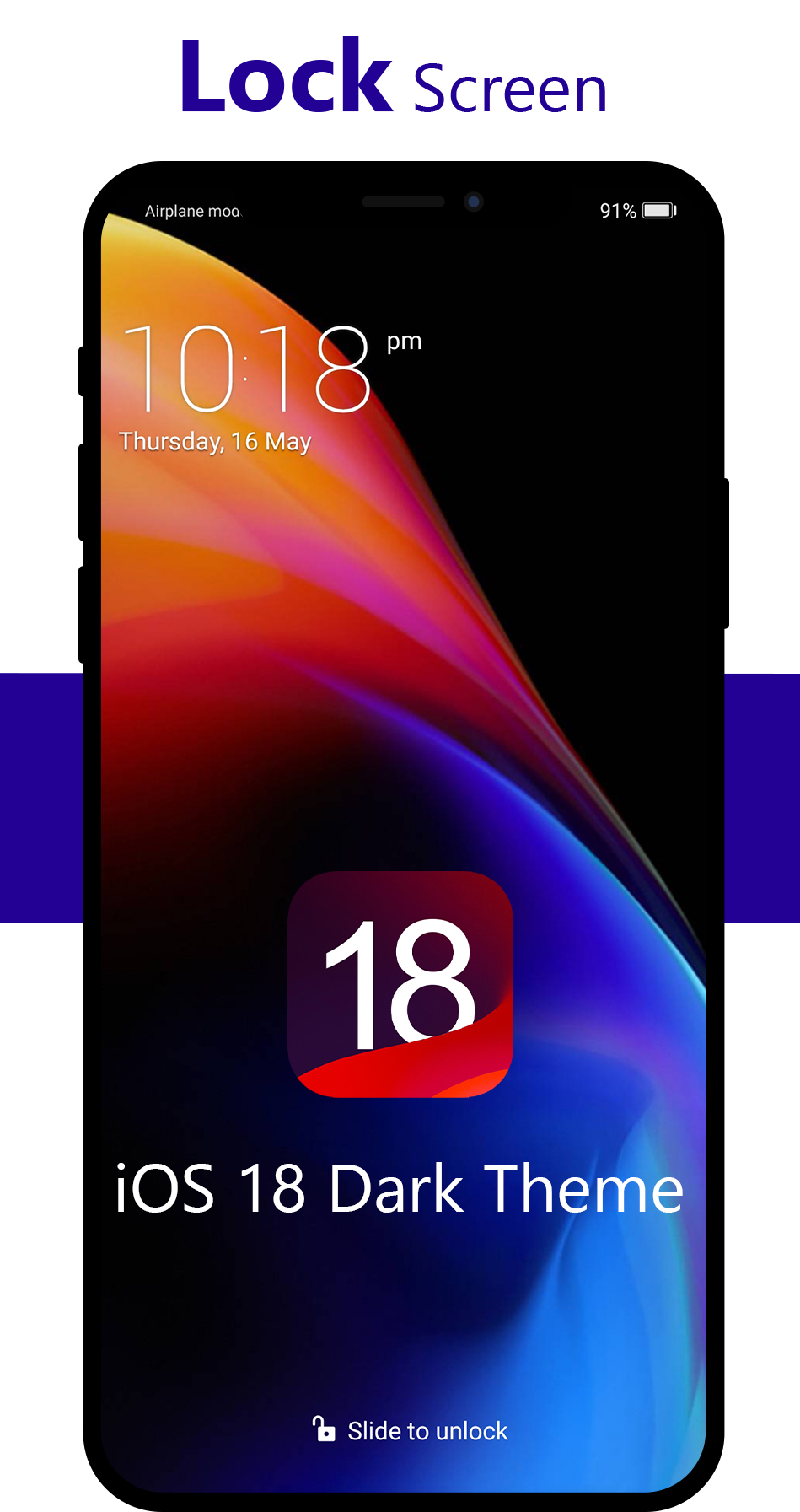 اسکرین شات 3 برنامه OS 18 Dark Theme for Huawei