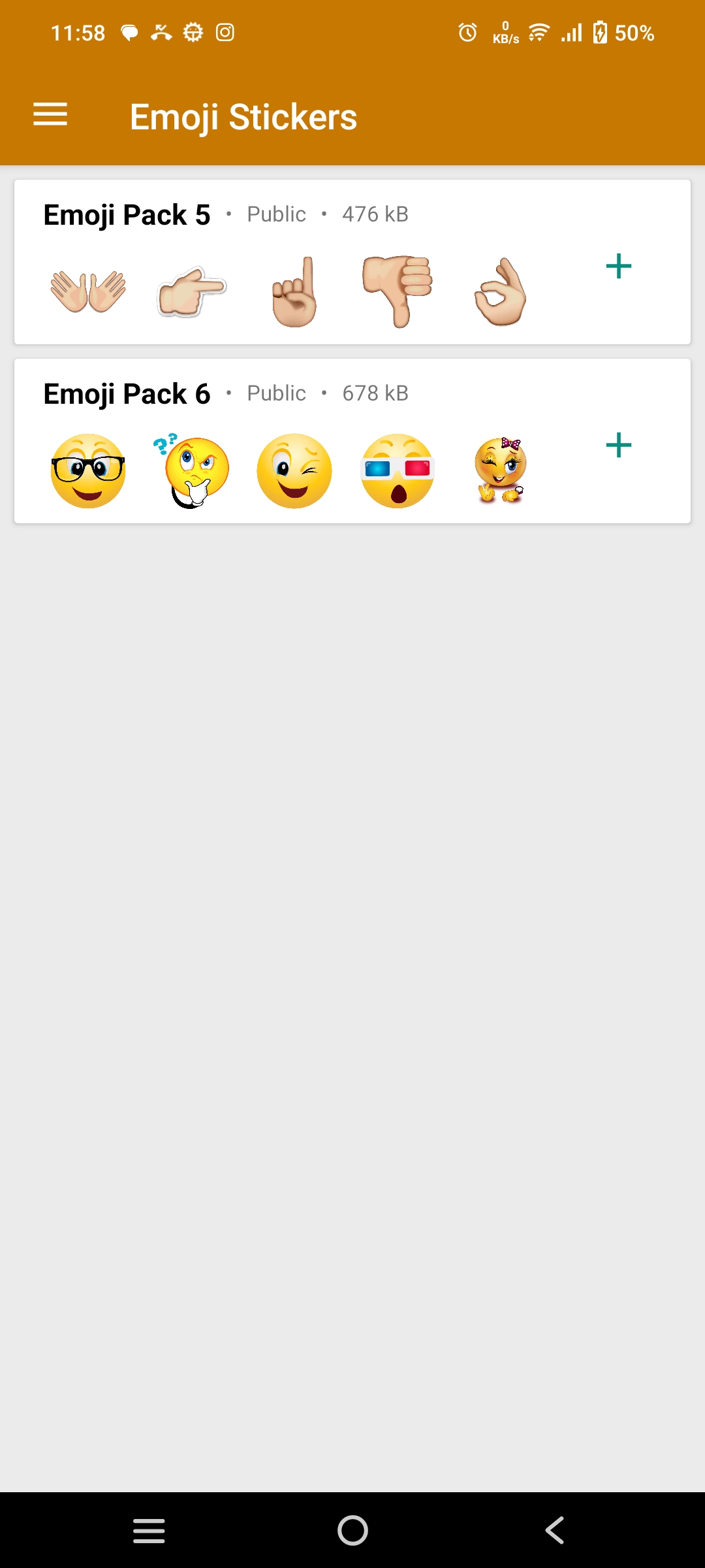اسکرین شات 1 برنامه Smile Stickers Pack 3