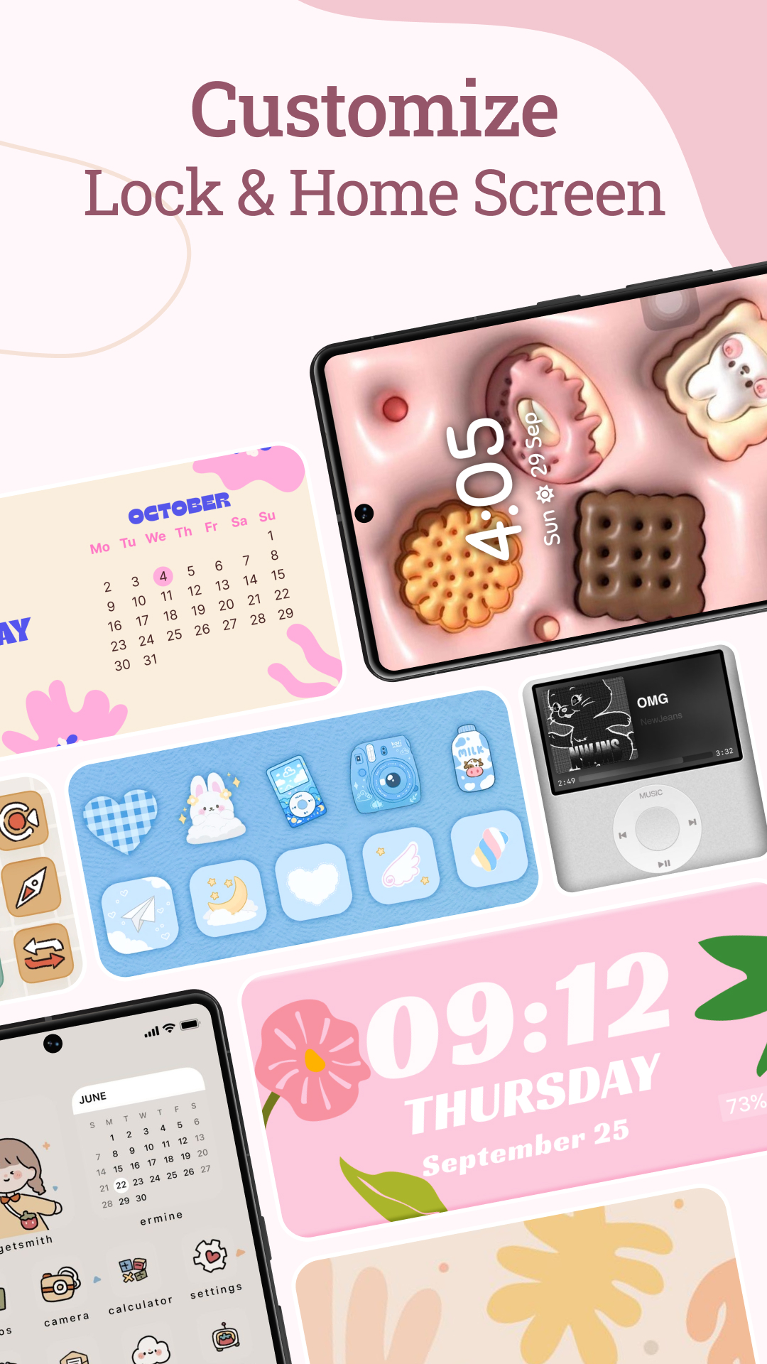 اسکرین شات 2 برنامه Theme Kit - App Icons changer