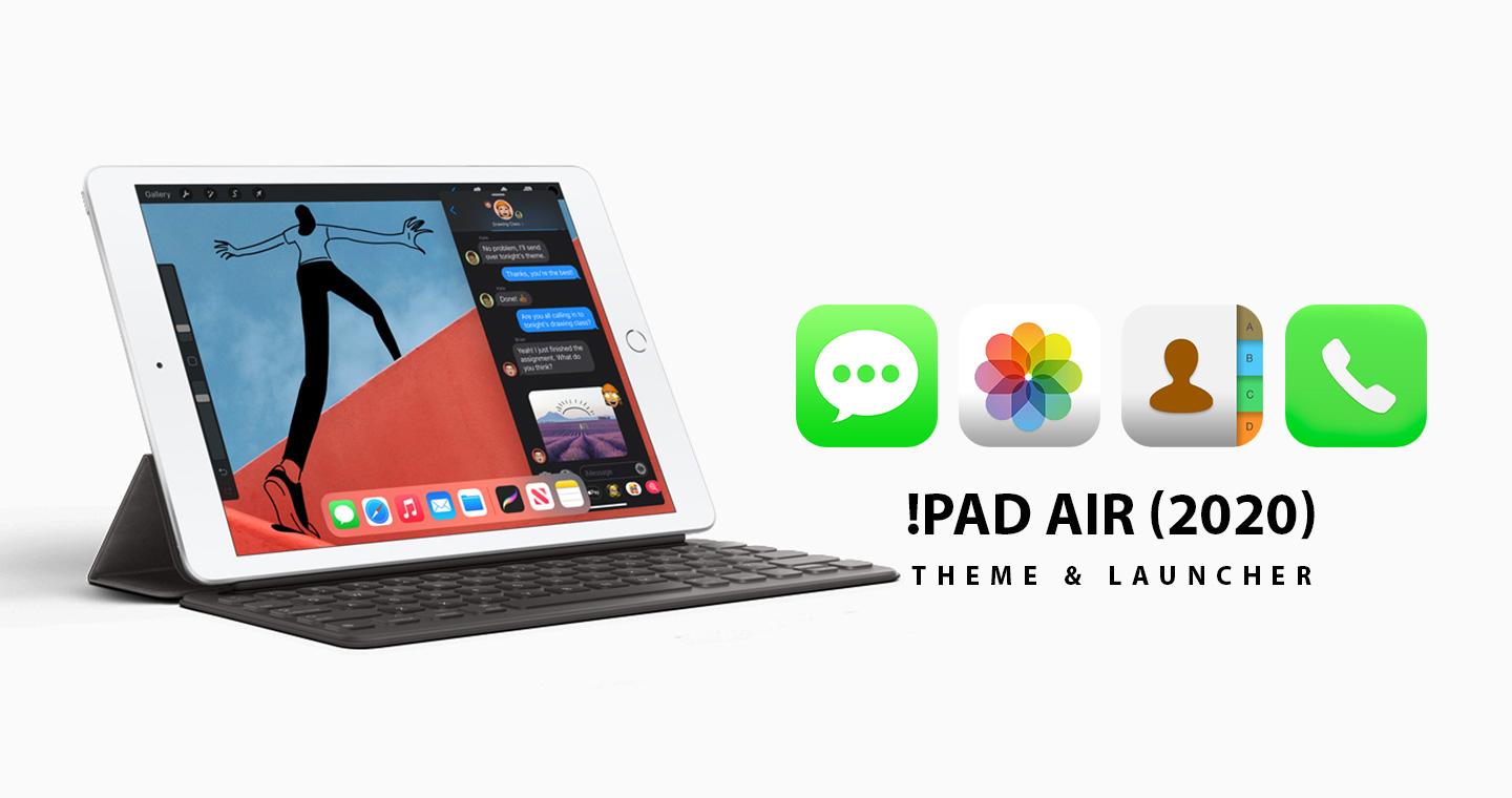 اسکرین شات 4 برنامه Apple iPad Air 2020 Launcher
