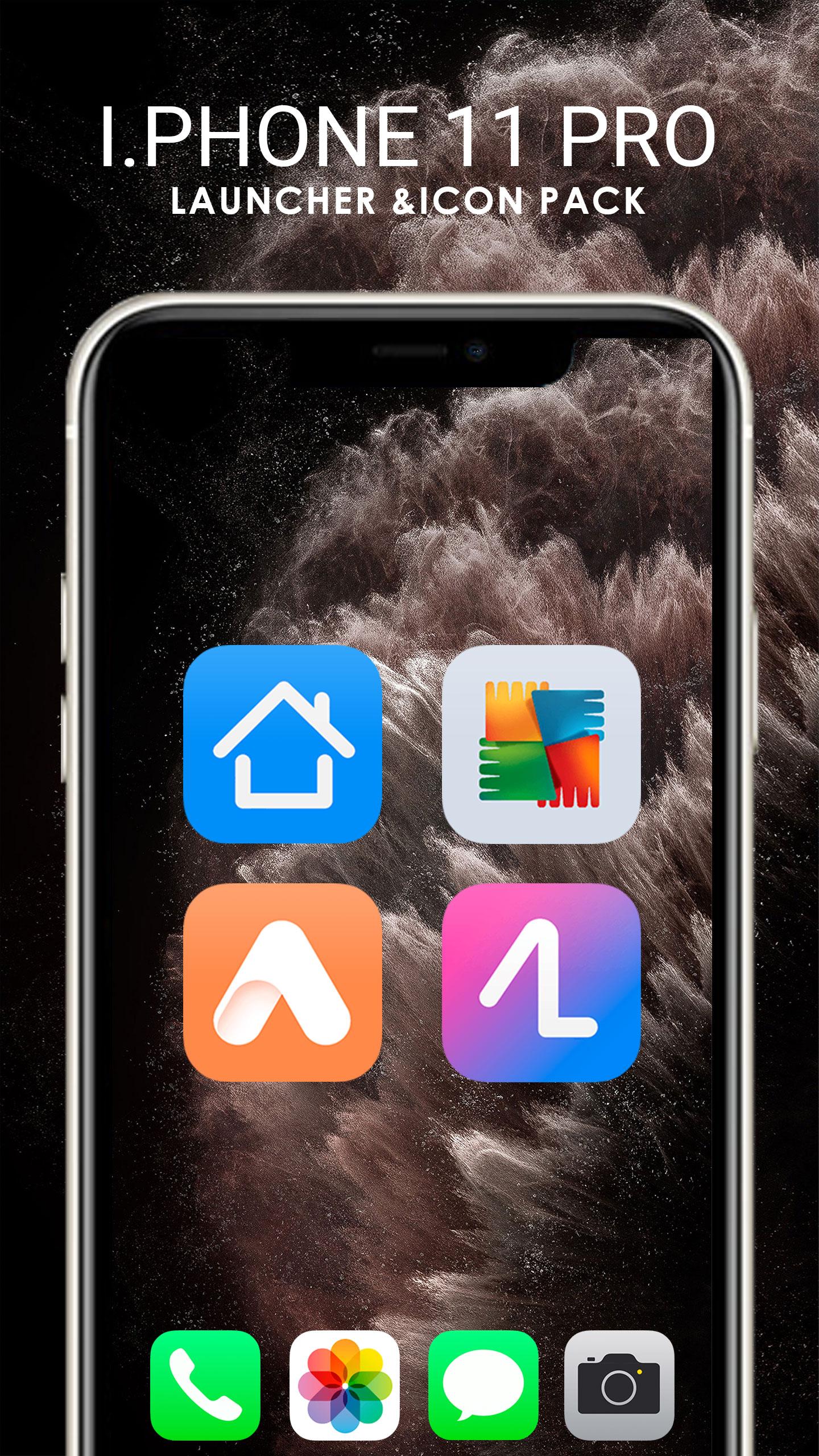 اسکرین شات 4 برنامه IPhone 11 Pro Launcher