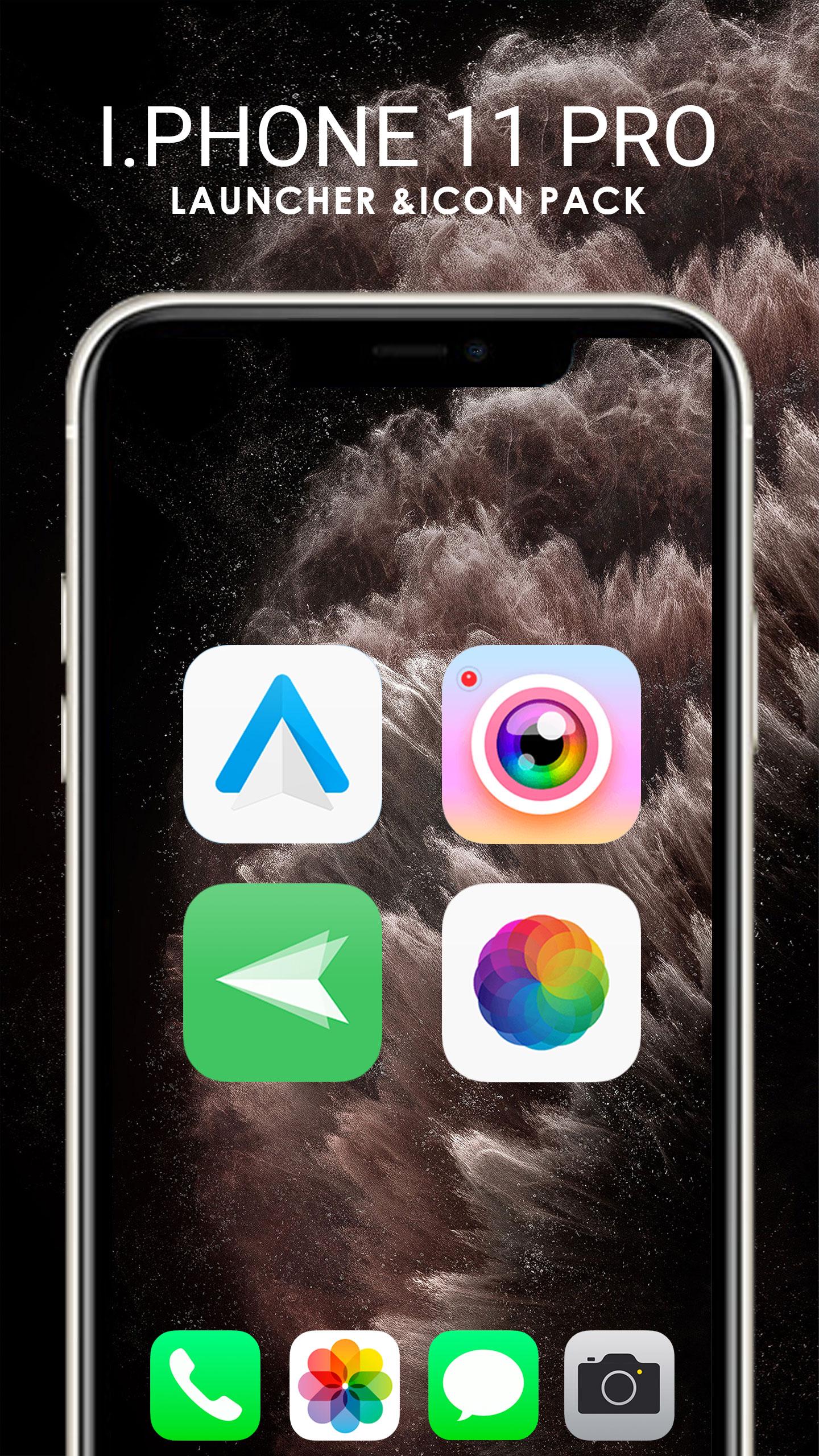 اسکرین شات 5 برنامه IPhone 11 Pro Launcher