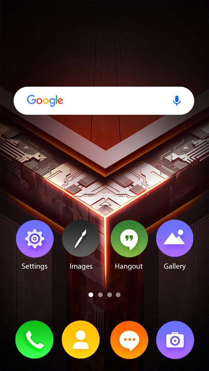 اسکرین شات 3 برنامه Asus Rog phone 2 Launcher