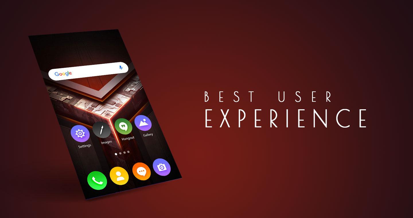 اسکرین شات 1 برنامه Asus Rog phone 2 Launcher