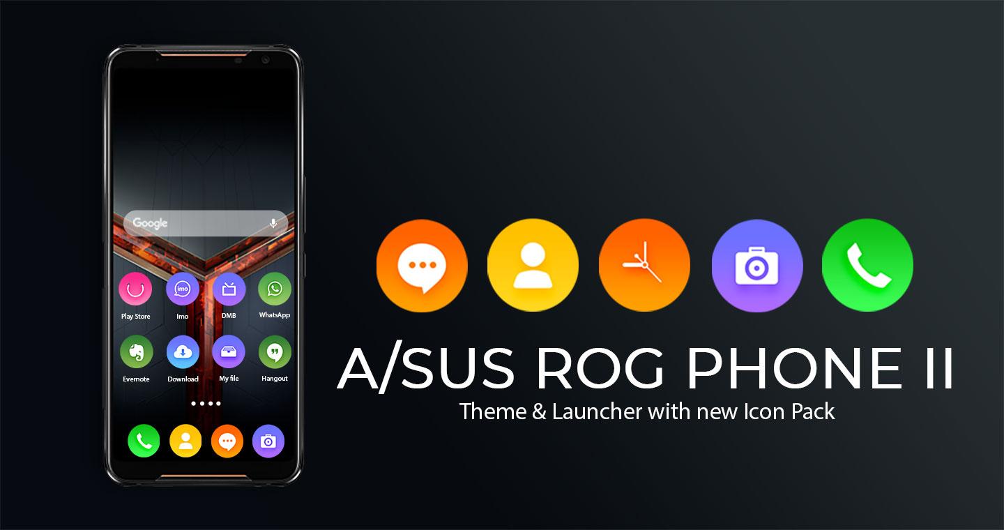اسکرین شات 2 برنامه Asus Rog phone 2 Launcher