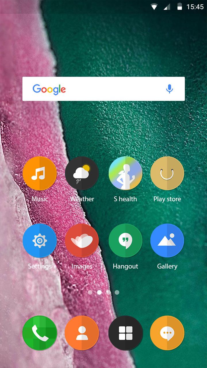 اسکرین شات 5 برنامه Galaxy A30s Launcher