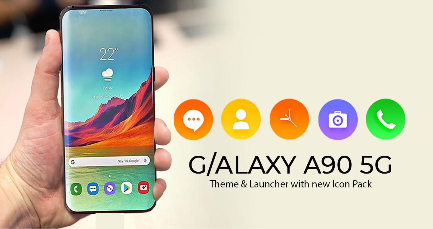 اسکرین شات 2 برنامه Samsung Galaxy A90 5G Launcher