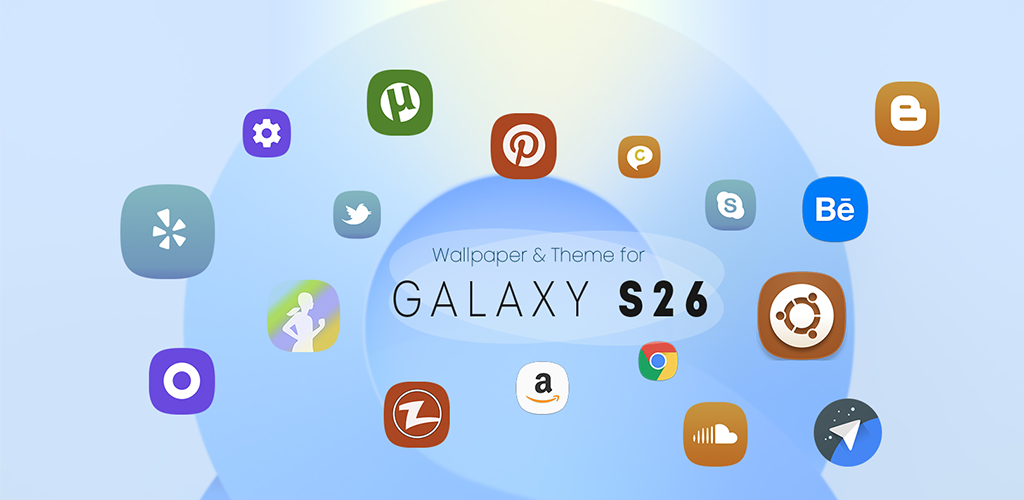 اسکرین شات 1 برنامه Galaxy S26 Theme & Wallpaper