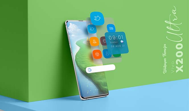 اسکرین شات 2 برنامه vivo X200 Ultra Theme