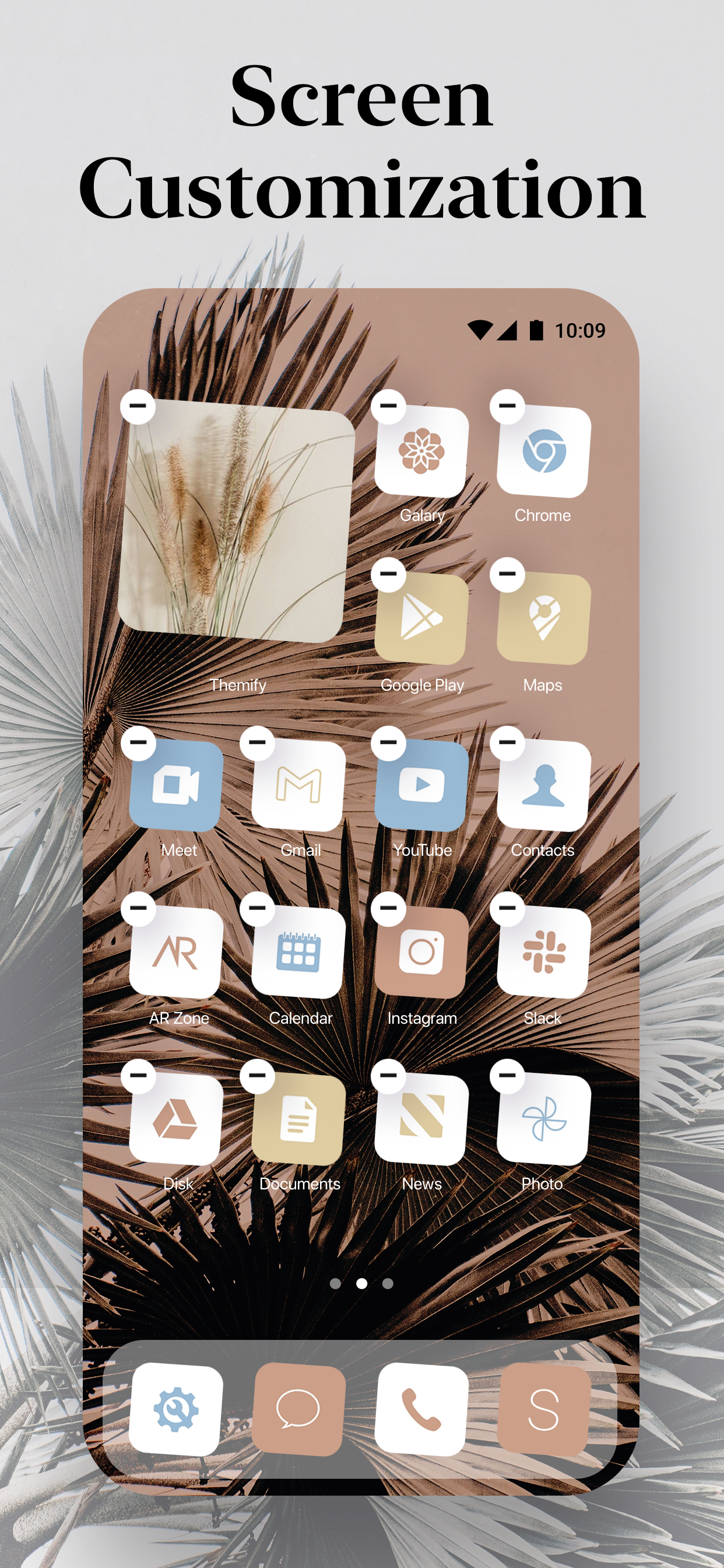 اسکرین شات 2 برنامه Themify: Theme & Icon Changer